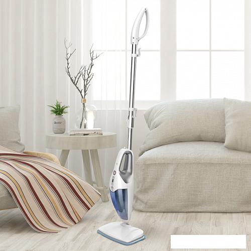 Паровая швабра BQ SM2009 (белый/синий)