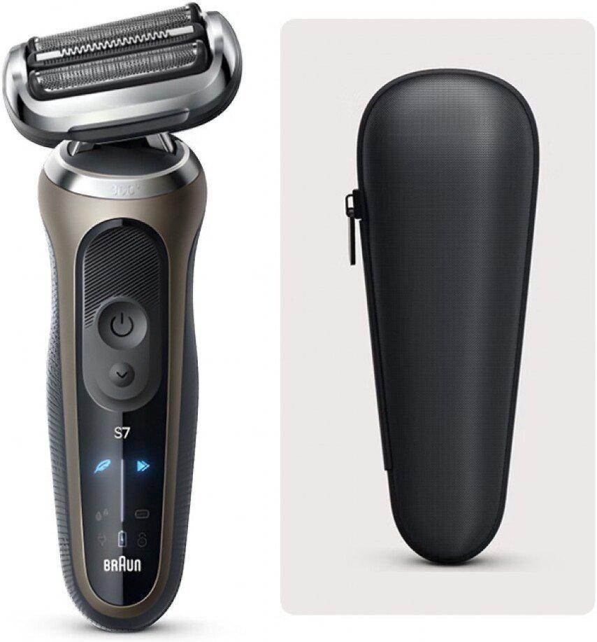 Электробритвы мужские Braun Series 7 72-C1200s Gold Wet&Dry 360°