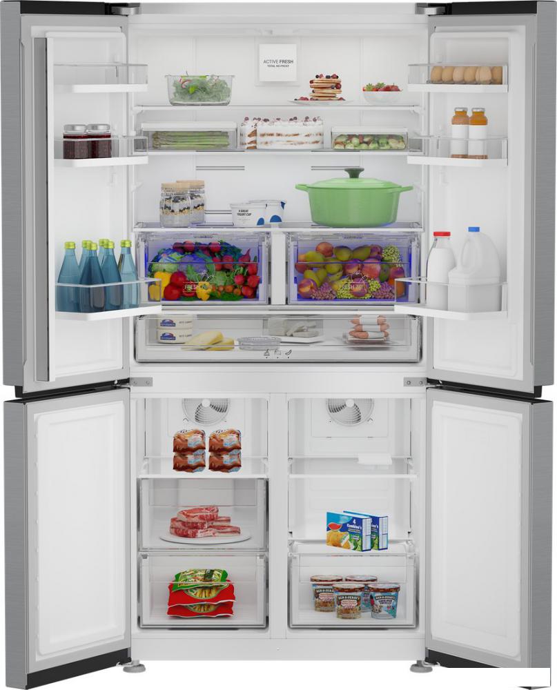Четырёхдверный холодильник Hotpoint HFP4 625I X