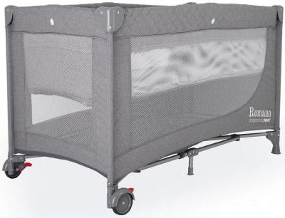 Манеж-кровать Rant Romano RP100 (серый)