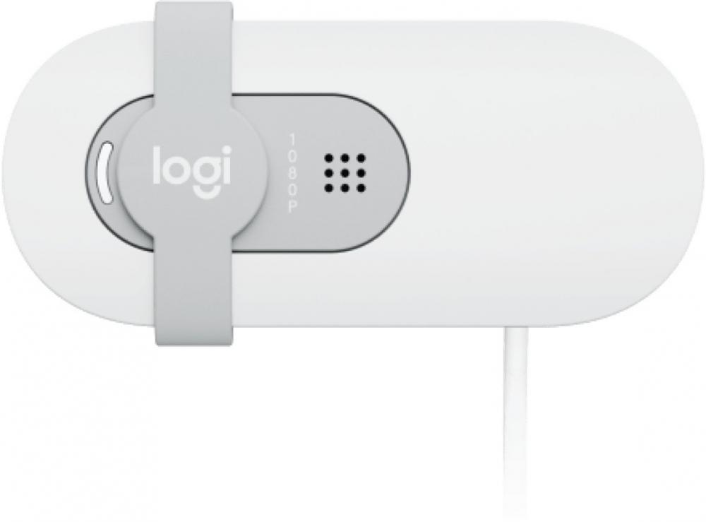 Веб-камера Logitech Brio 100 (белый)