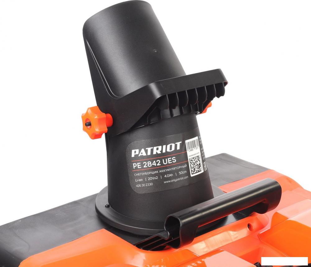 Снегоуборщик Patriot PE 2842 UES (с 2-мя АКБ)