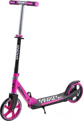 Самокаты Novatrack Polis 200P.POLIS.PN9 (черный/розовый)