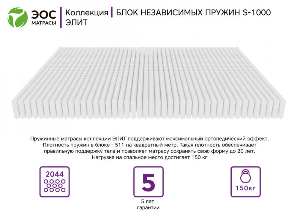 Матрас ЭОС Элит Тип 4/5 160x200 (трикотаж)