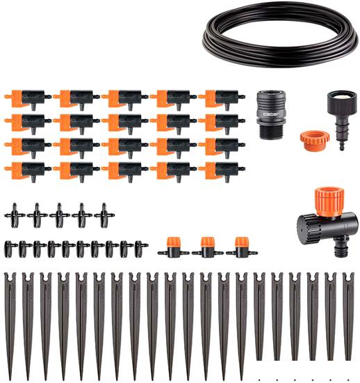 Системы автоматического полива, распылители Claber 90764 (20 капельниц)