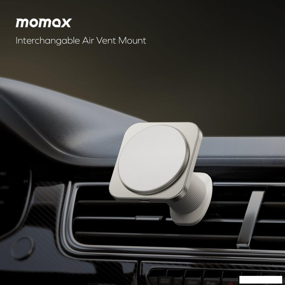 Держатель для смартфона Momax Q2.Mag CM32L (титан)