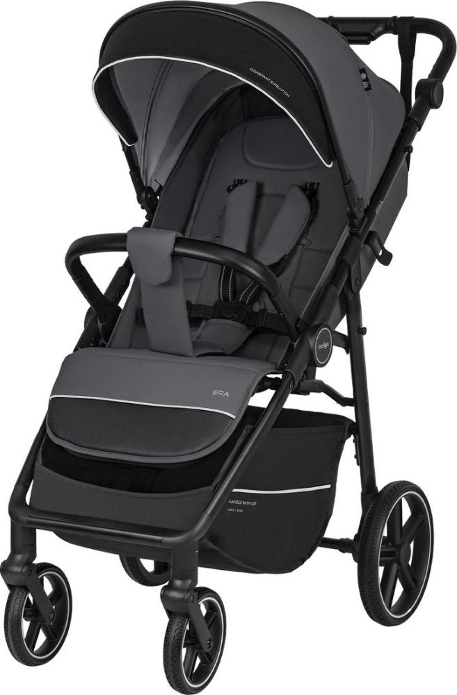 Коляска прогулочная «книга» Indigo Era (темно-серый)