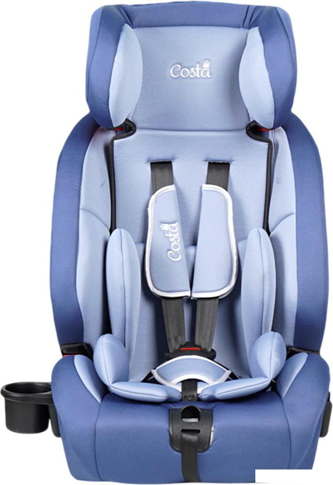 Детское автокресло Costa HD-02 Isofix (голубой/серый)