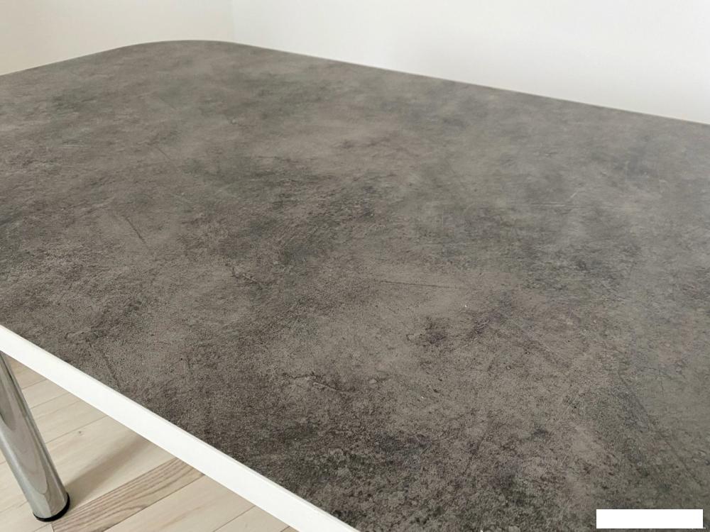 Кухонные столы и обеденные группы Senira Р-001 (бетон/хром)