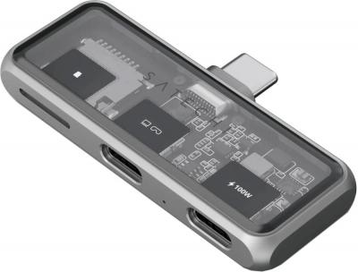Док-станция Satechi Mobile XR Hub with microSD Reader ST-HXRSDM (серый)