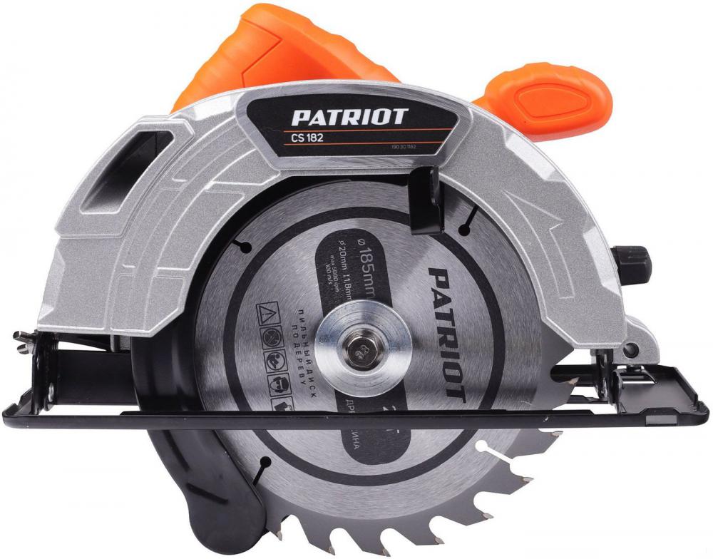 Дисковая (циркулярная) пила Patriot CS 182 190301182
