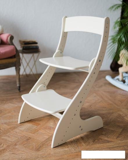 Растущий стул Друг Кузя Растущий Павлин (слоновая кость)