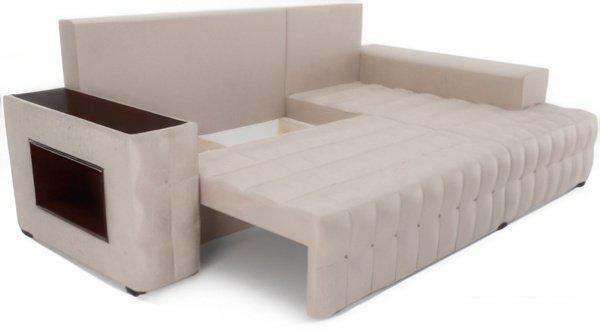 Диваны Мебель-АРС Мадрид правый (бархат бежевый Star Velvet 6 Beige)