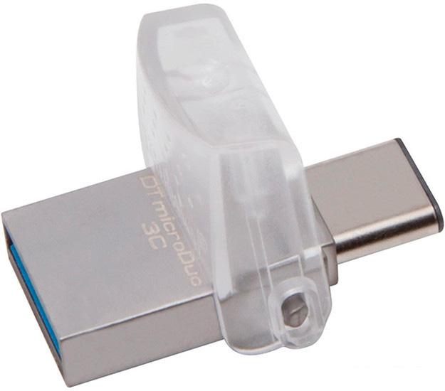 USB Flash Kingston DataTraveler microDuo 3C 64GB (DTDUO3C/64GB)