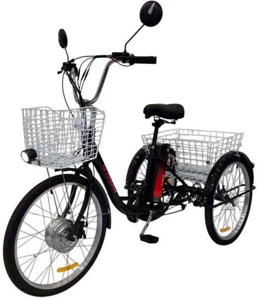 Электровелосипед AVM E-Alfa Trike 24 (черный)