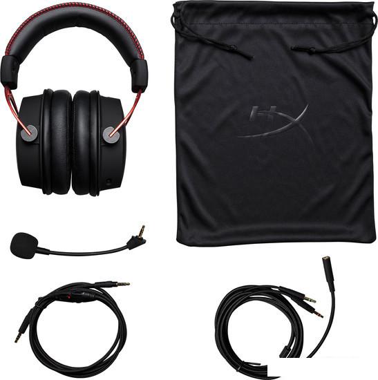 Наушники HyperX Cloud Alpha (черный/красный)