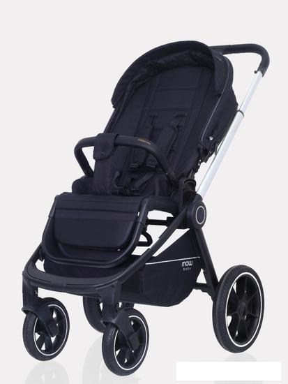 Детские коляски и аксессуары Rant MOWbaby Zoom PU (3 в 1, silver black)