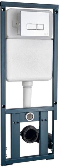 Унитаз подвесной WeltWasser Telbach 004 GL-WT + Marberg 410 SE (белый глянец/хром)