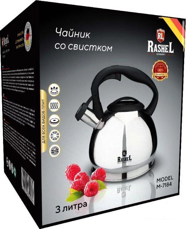 Чайник со свистком Rashel М-7184