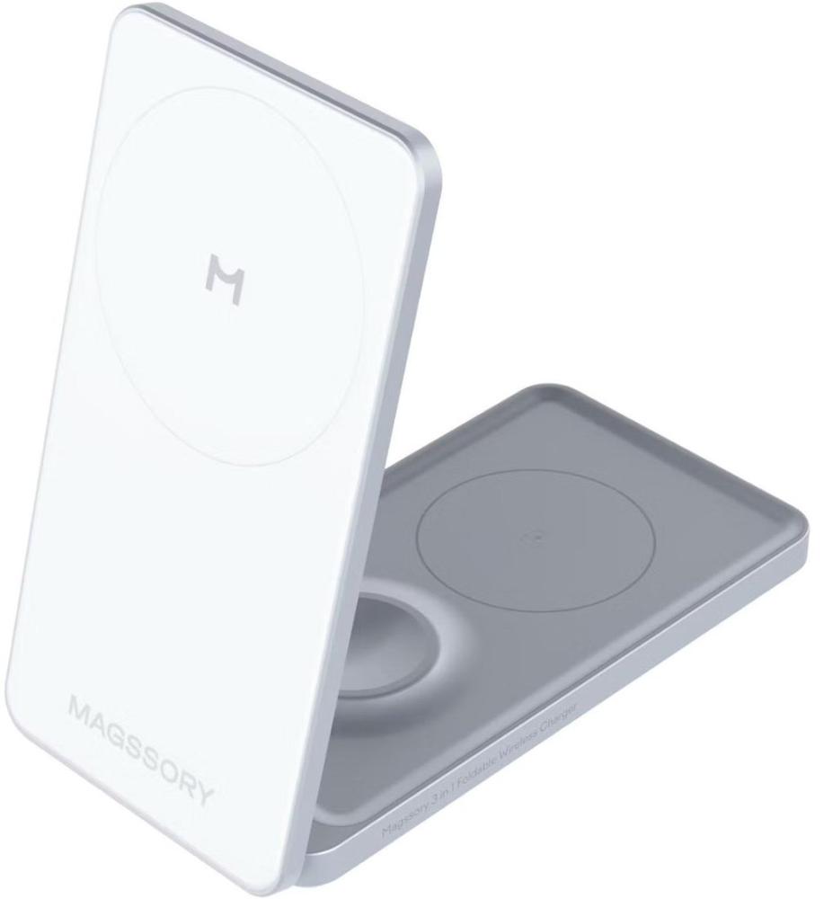 Беспроводное зарядное Magssory WCH014 (серебристый)