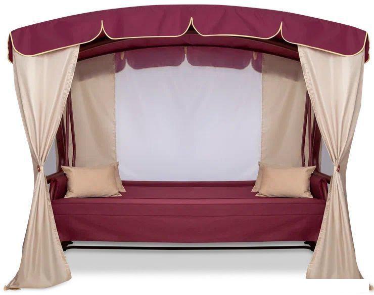 Садовые качели Arno-Werk Роттердам (бордовый)