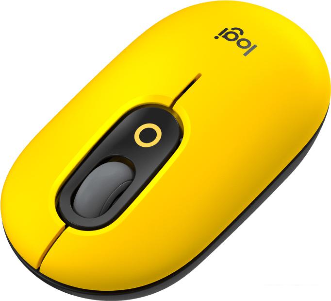 Мышь Logitech Pop Mouse (желтый/черный)