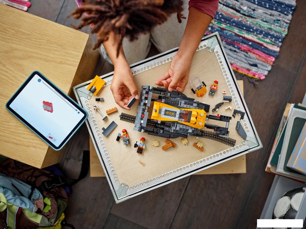 Конструктор LEGO City 60466 Желтый бульдозер