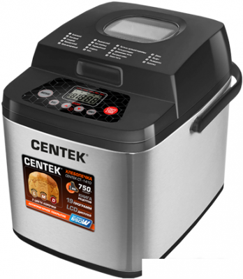 Хлебопечка CENTEK CT-1410 (черный)