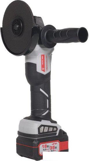 Угловые шлифмашины (болгарки) Интерскол УШМ-125/36В 816.2.2.70 (с 2-мя АКБ)