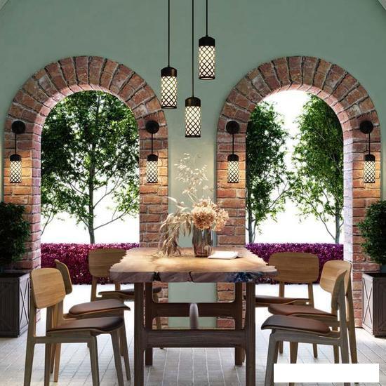 Уличный настенный светильник Odeon Light Dunes 4834/1W