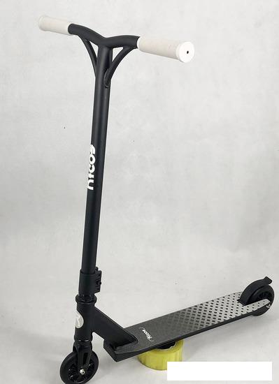 Трюковый самокат Ricos Hurricane ST10A (серый)