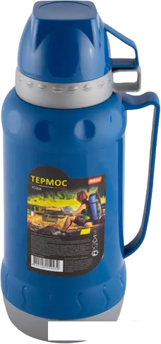 Термос Mallony Acqua 1.8л (синий)