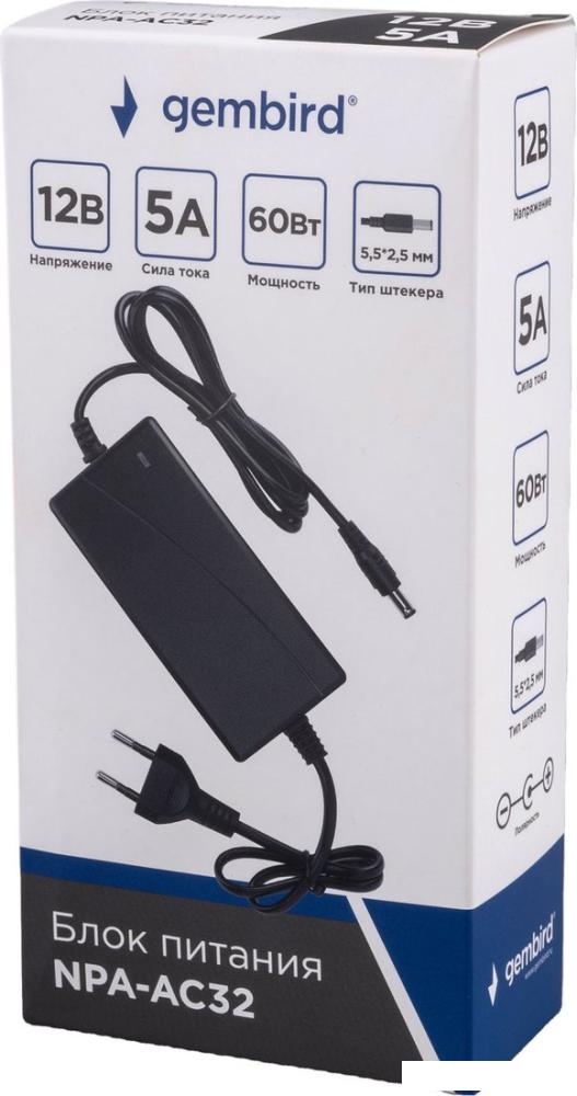 Адаптер питания Gembird NPA-AC32