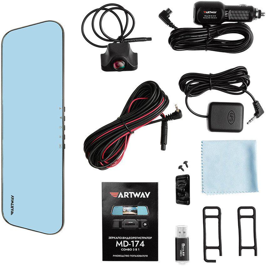 Видеорегистратор-радар детектор-GPS информатор (3в1) Artway MD-174