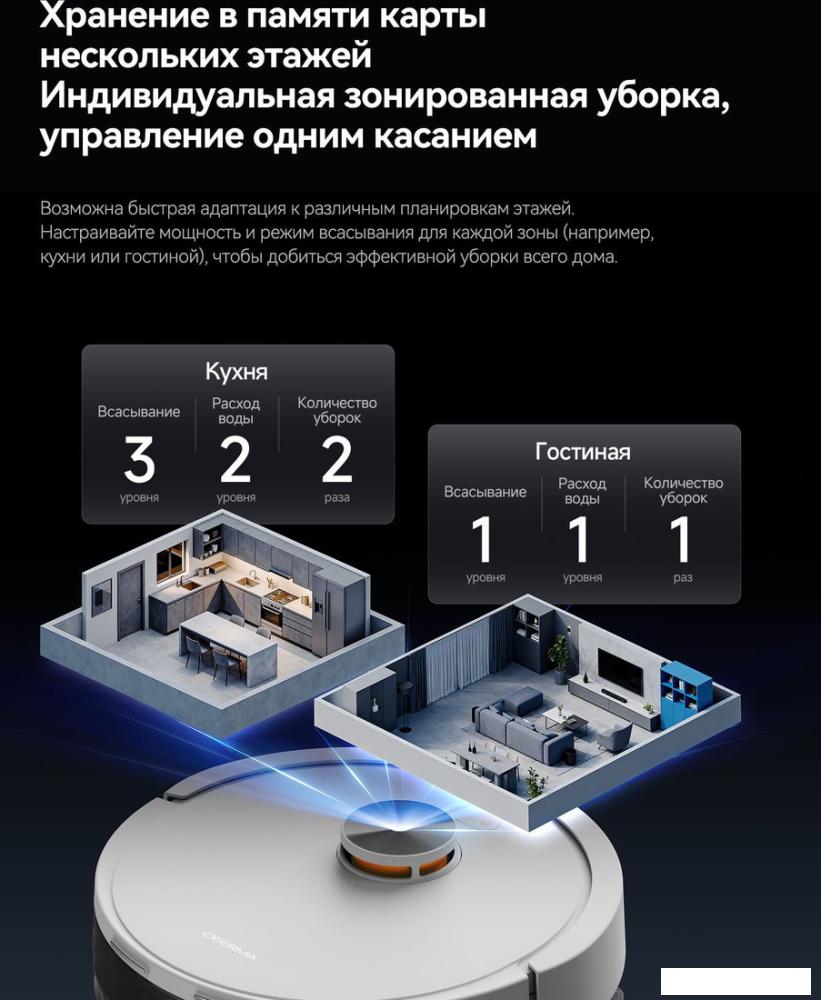 Робот-пылесос Deerma DEM-S30 Pro Plus
