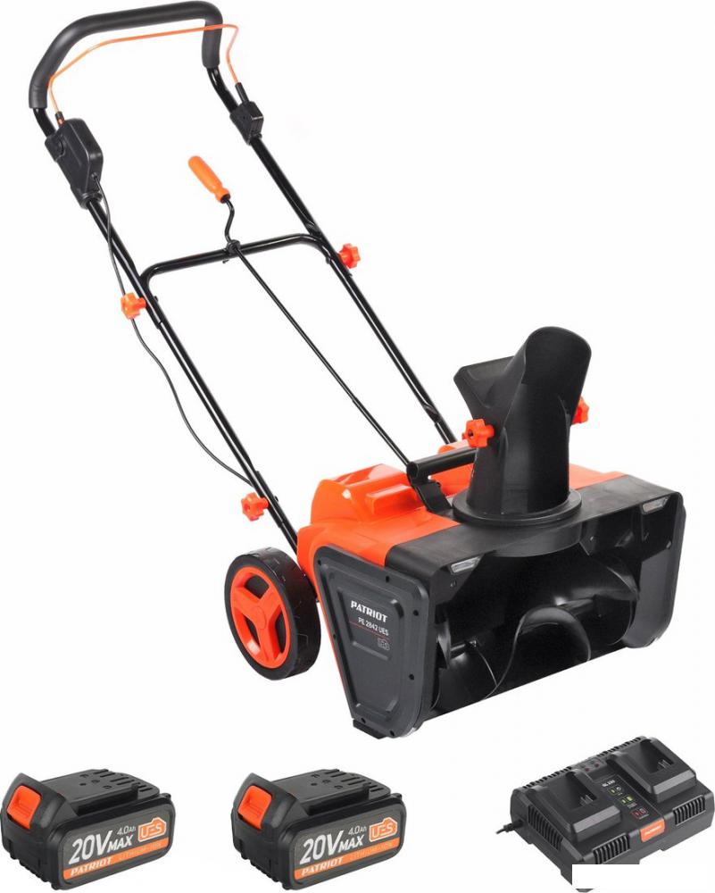 Снегоуборщик Patriot PE 2842 UES (с 2-мя АКБ)