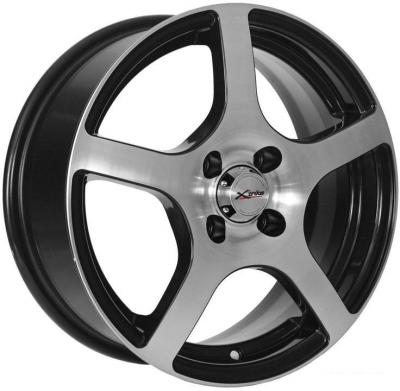Литые диски X'trike X-118 15x6" 4x108мм DIA 63.35мм ET 45мм BK/FP