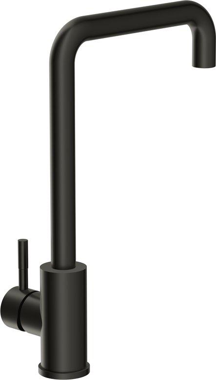 Смесители Cersanit Como однорычажный с п-образным изливом 68246 (черный)