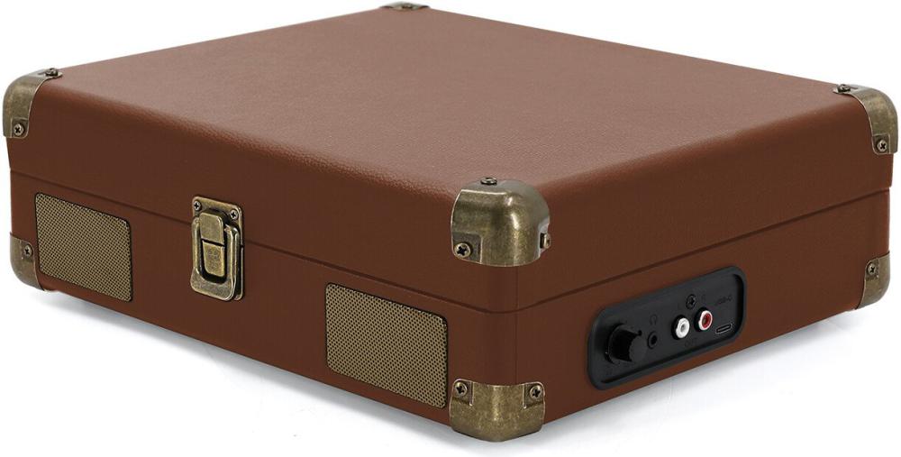 Виниловый проигрыватель Ritmix LP-100 (коричневый)