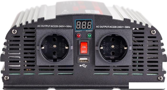 Автомобильный инвертор GEOFOX MD 1500W/24v