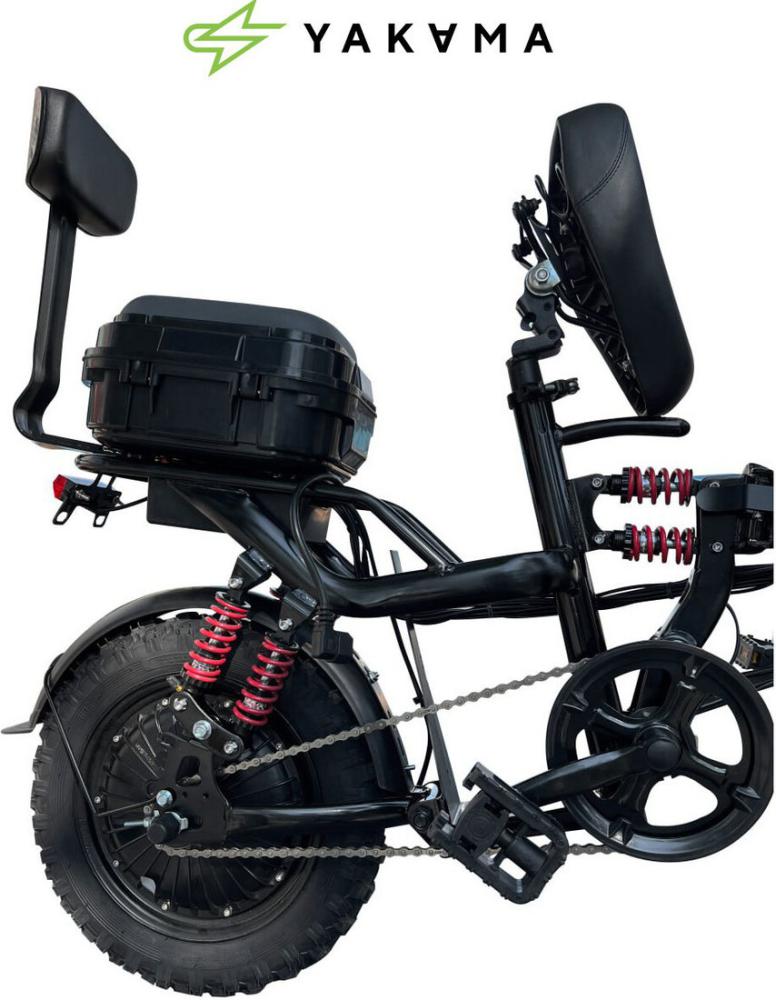 Электровелосипед Yakama R5 (черный)