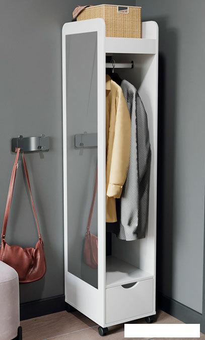 Вешалка для одежды Трия Лайт (белый глянец)