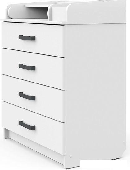 Детский комод Атон Мебель Marvin (белый)