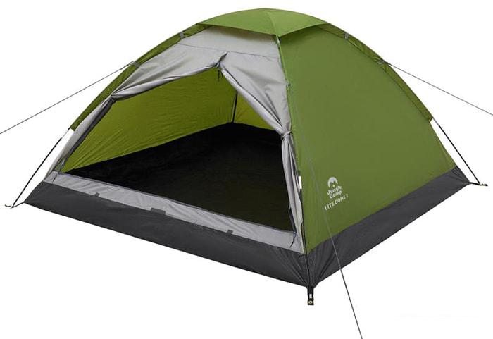 Палатки Jungle Camp Lite Dome 4 (зеленый/серый)