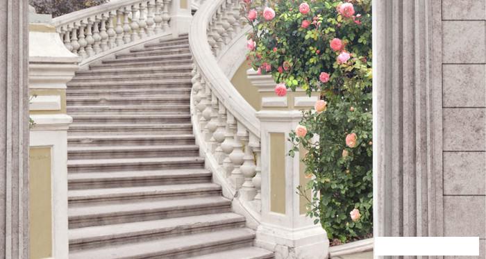 Обои ФабрикаФресок Фреска с колоннами 845270 (500x270)