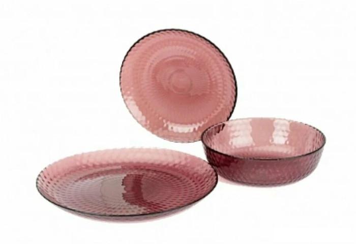 Тарелки, салатники, блюда и наборы Luminarc Идиллия Лилак O0325 (43 пр)