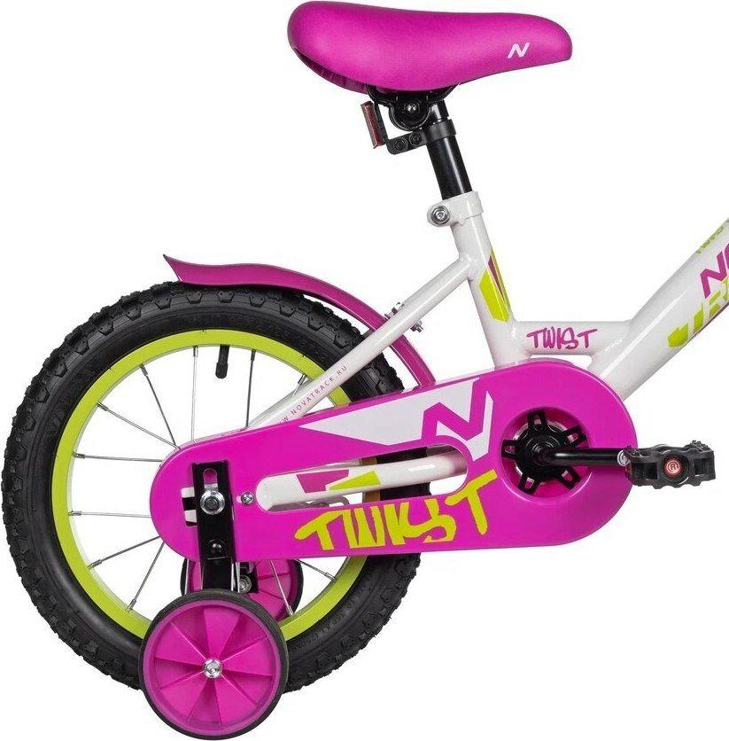 Детский велосипед Novatrack Twist 14 141TWIST.WT5 (белый, разобранный)