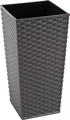 Кашпо Lamela Finezja Rattan LA574-50 (графит)