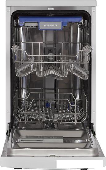 Отдельностоящая посудомоечная машина Hiberg F48 1030 W