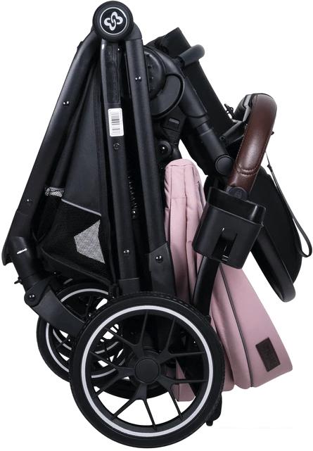 Коляска прогулочная «книга» Farfello Fest Lux FL-2 (розовый)